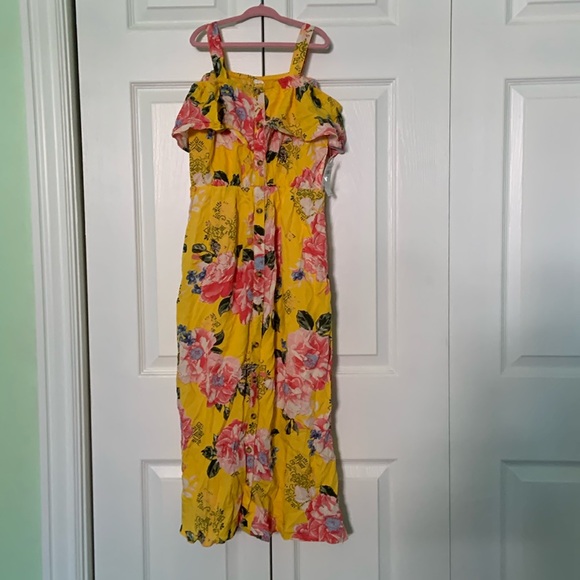 Sold on another site - Justice NWT Floral dress - Picture 1 of 1